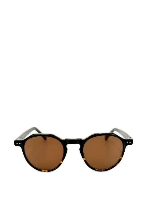 Lesca Icon round-frame sunglasses