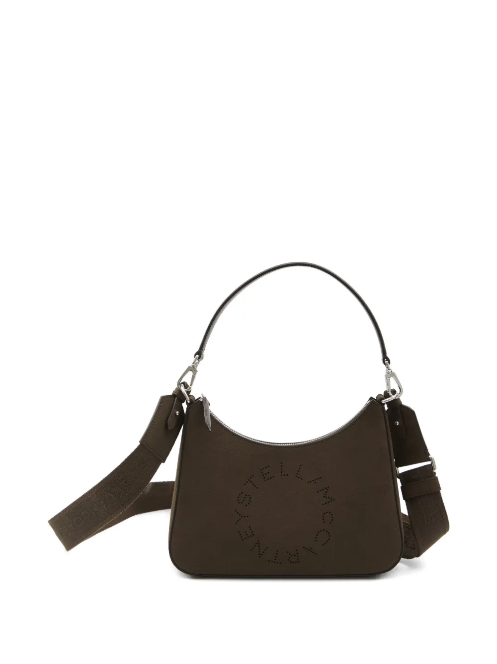 Stella McCartney Alter logo shoulder bag - Bruin