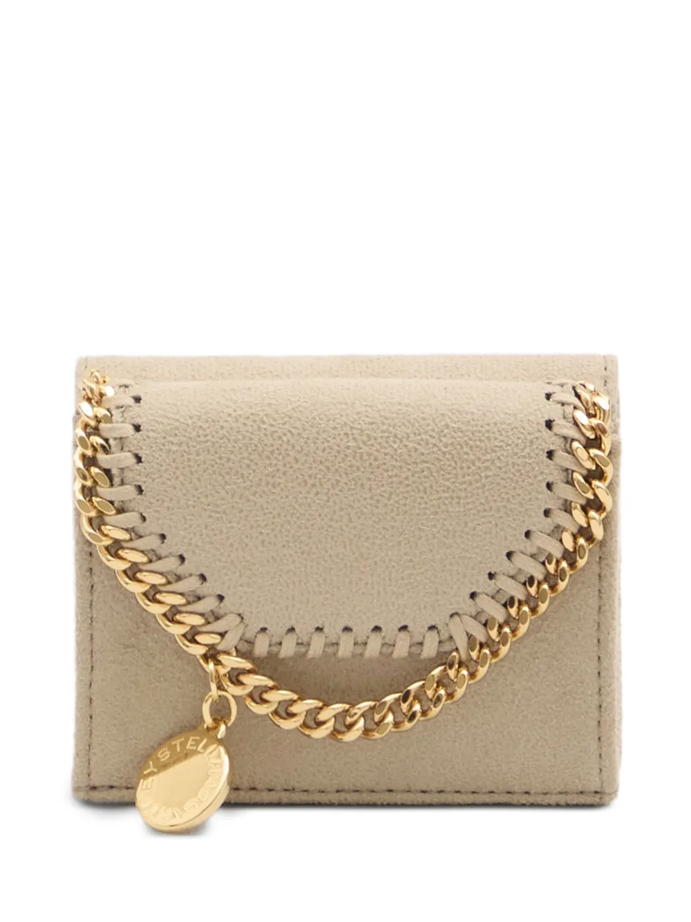 Stella McCartney Falabella chain trifold wallet | neutro | Image 1