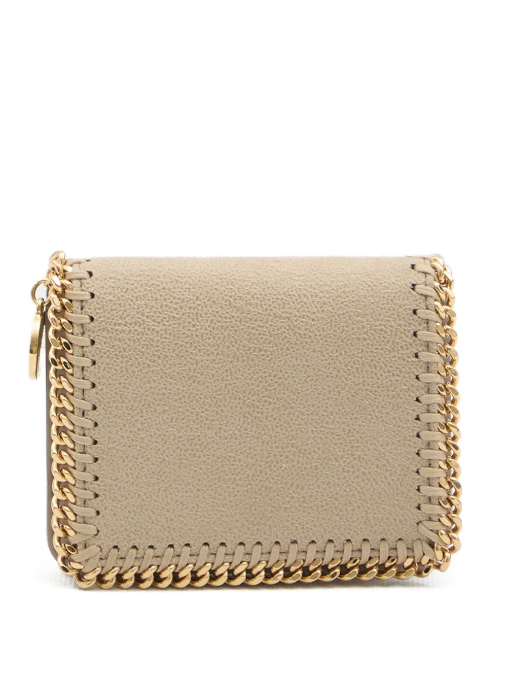Stella McCartney Falabella chain bifold wallet - Nude
