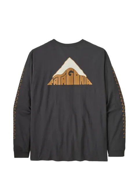 Patagonia graphic-print cotton sweater