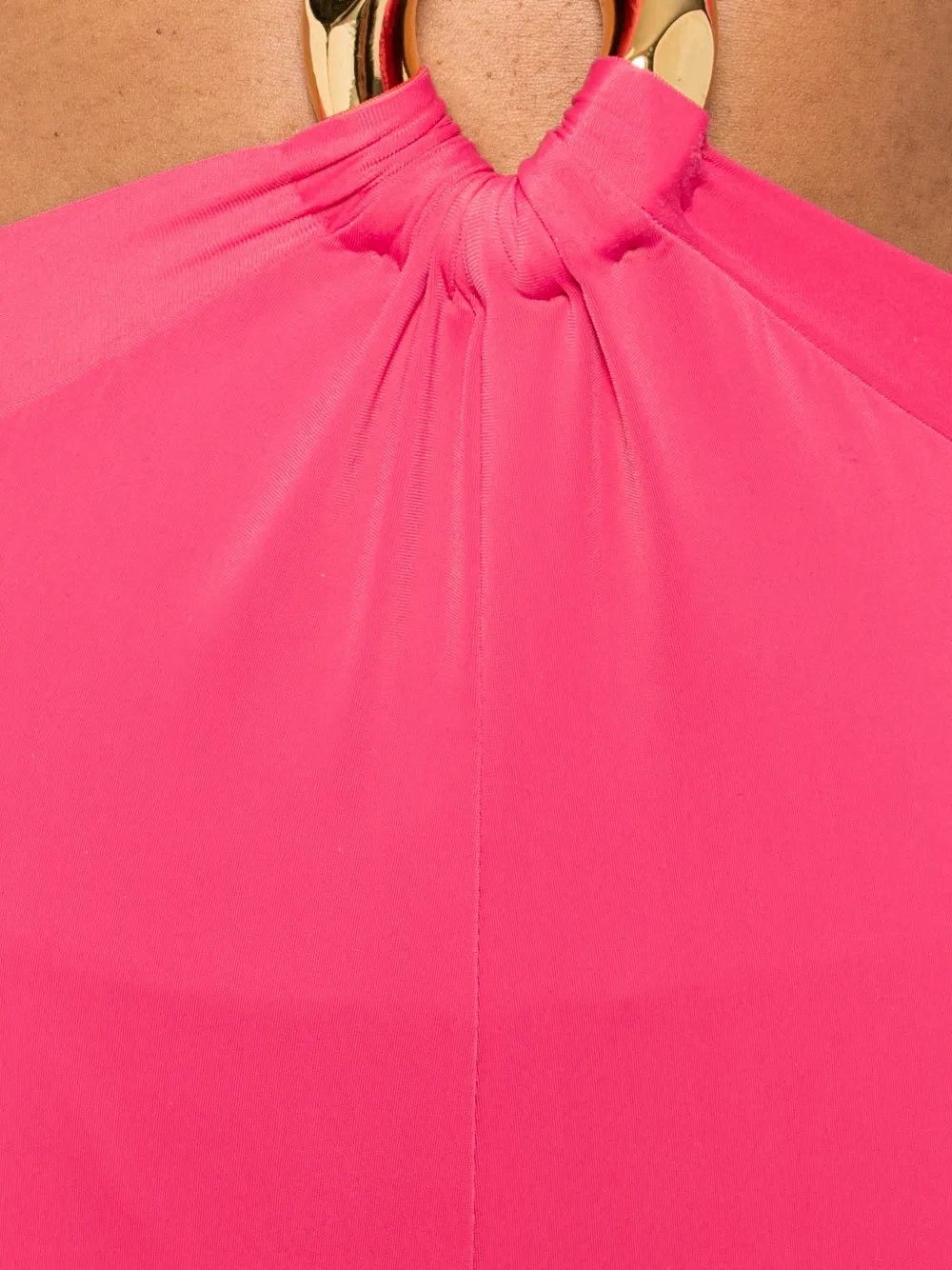 MITILIANE COUTURE Jumpsuit met schakelketting en uitgesneden details Roze