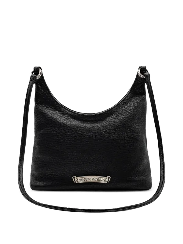 Chrome Hearts Viv Silver Dagger Shoulder Bag | Black | FARFETCH