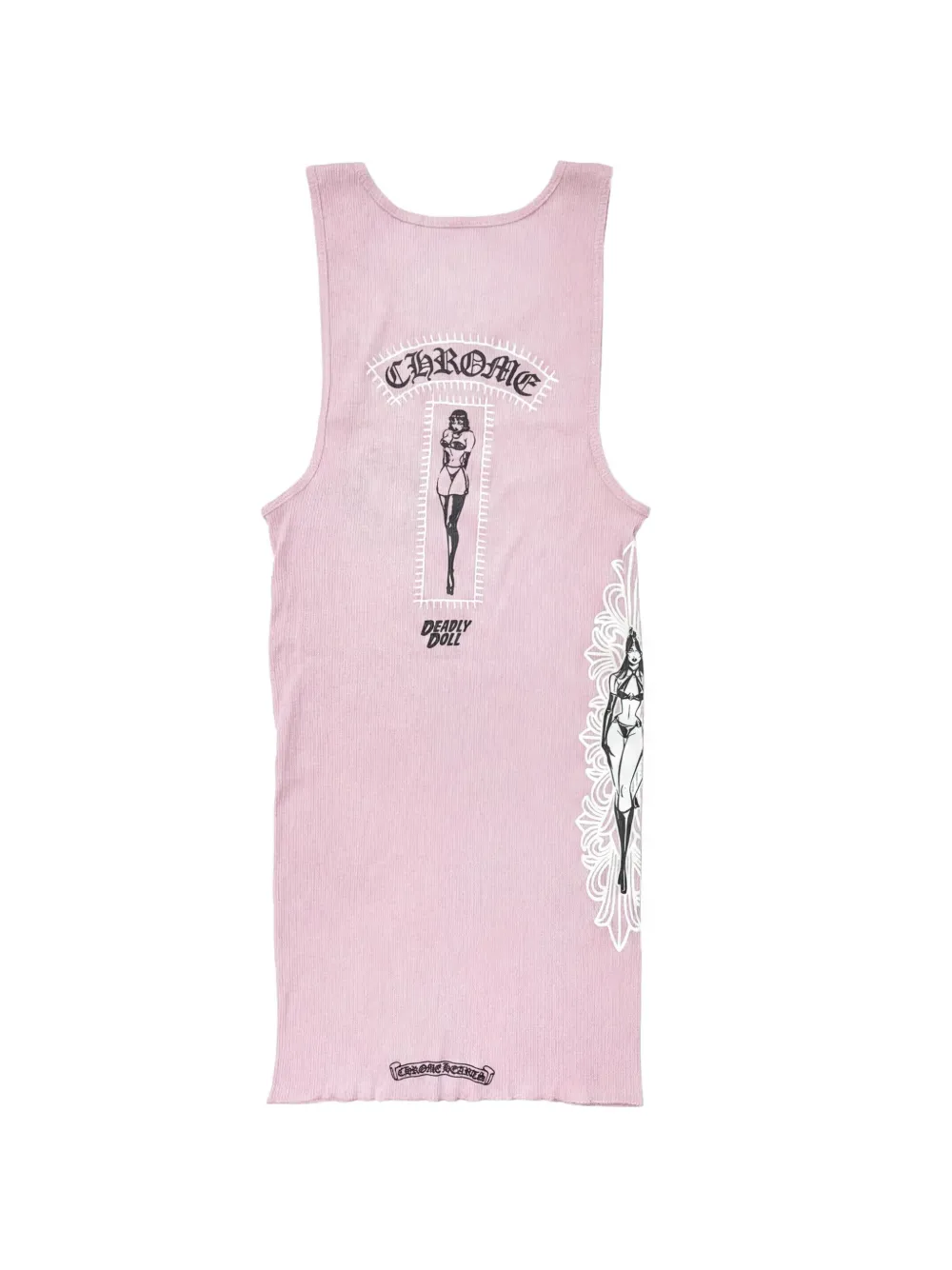 Chrome Hearts Deadly Doll Tank Top | Pink | FARFETCH