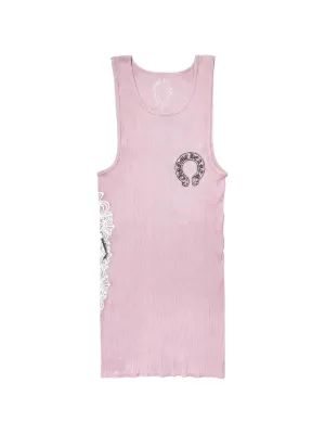 Chrome Hearts horseshoe-detail round-neck Tank Top | White | FARFETCH
