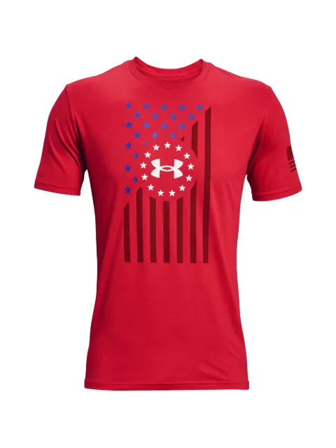 Under Armour playera con bandera estampada