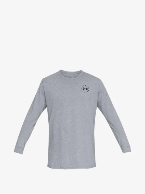 Under Armour logo-print long-sleeve T-shirt