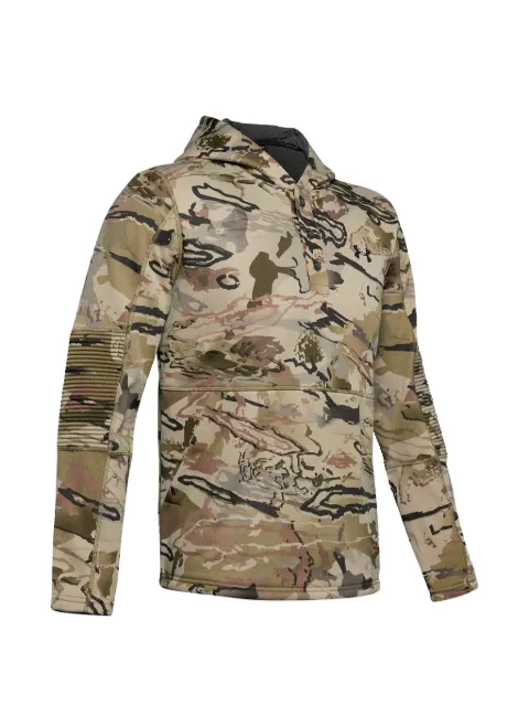 Under Armour camouflage ribbed hoodie