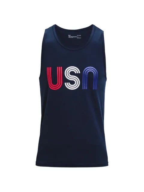 Under Armour logo-print tank top