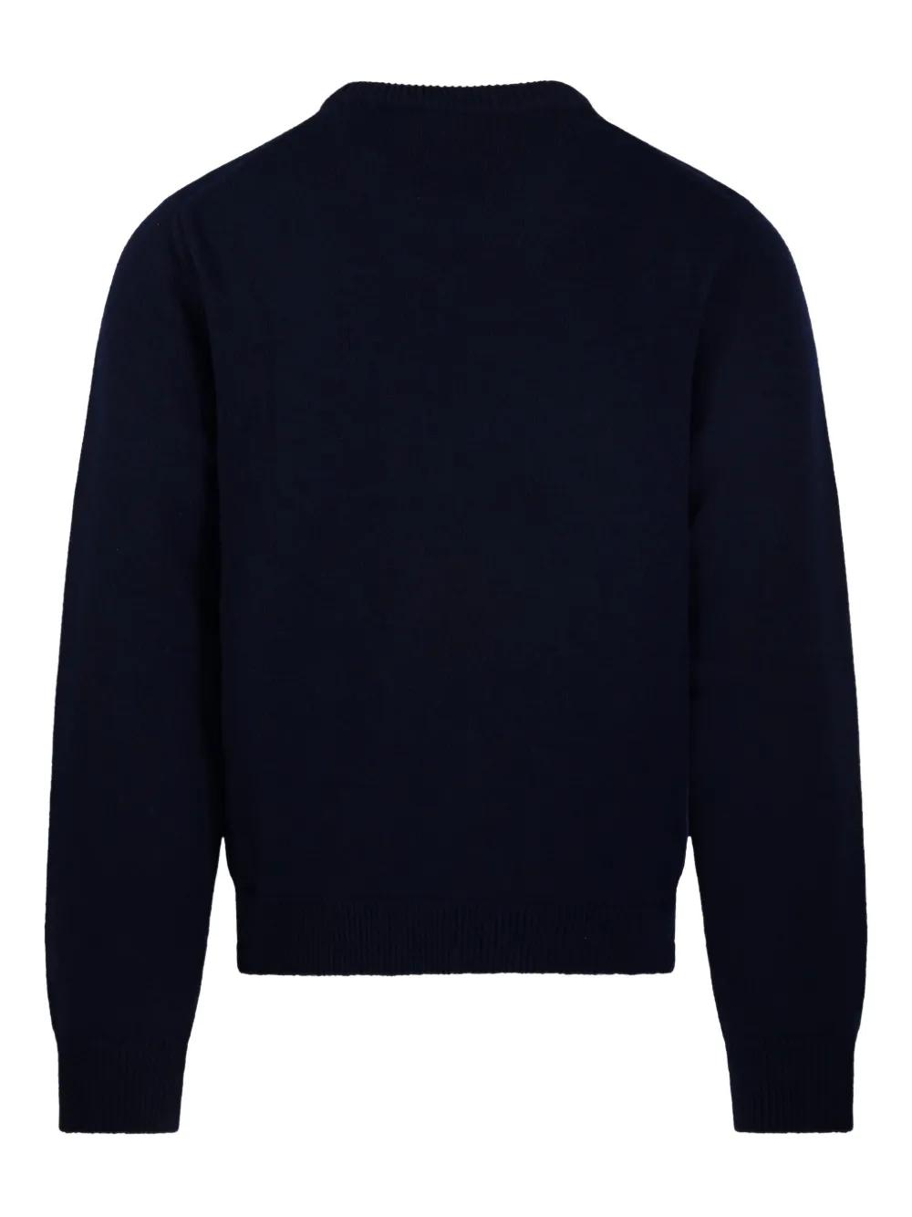Gucci logo-intarsia sweater - Blauw