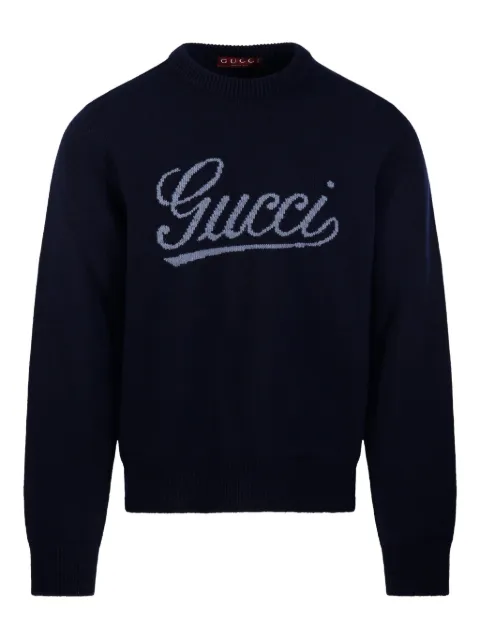 Gucci logo-intarsia sweater