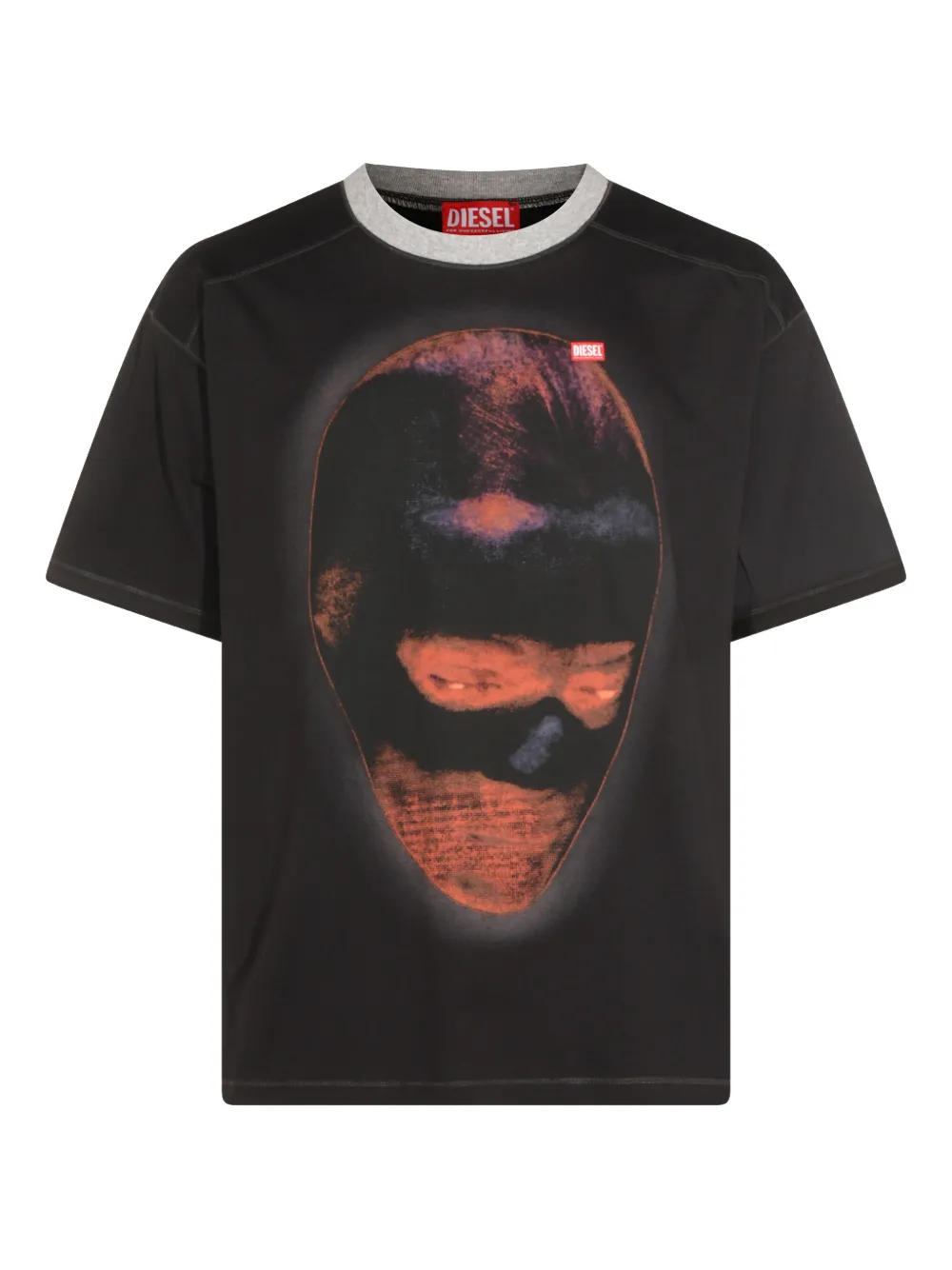 Diesel T-Cadoxt graphic print T-shirt - Schwarz