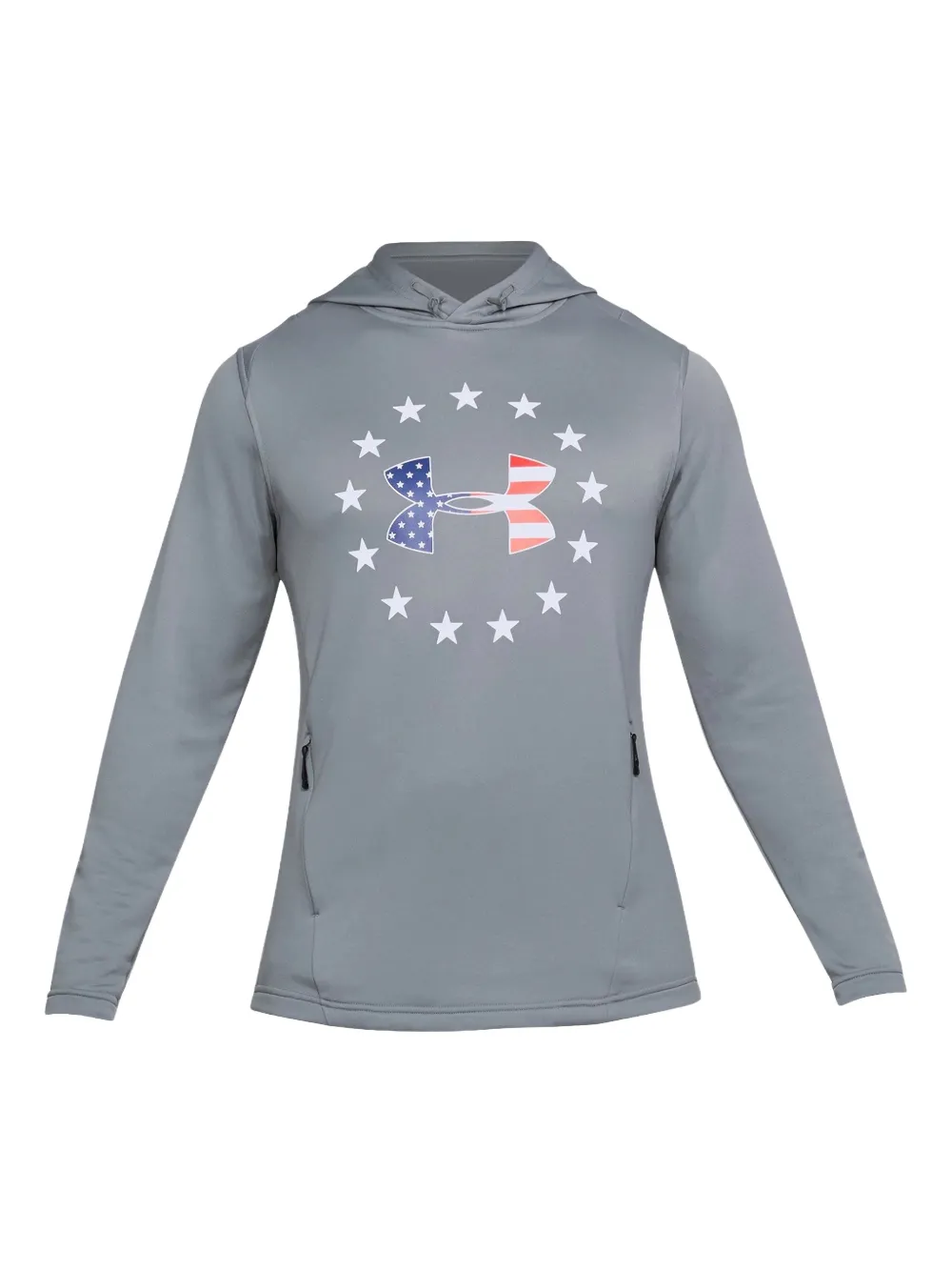 Under Armour Felpa Freedom con cappuccio - Grigio