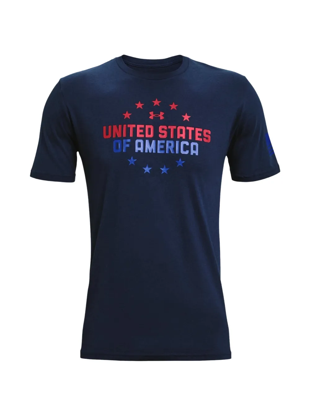Under Armour T-shirt Freedom USA - Blu
