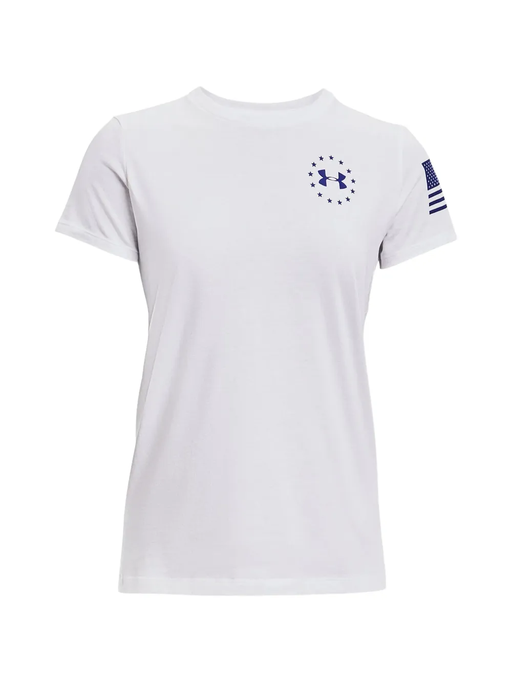 Under Armour T-shirt Freedom Banner - Bianco