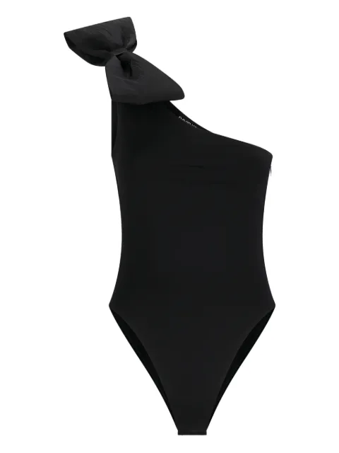 David Koma one-shoulder bow-detail body