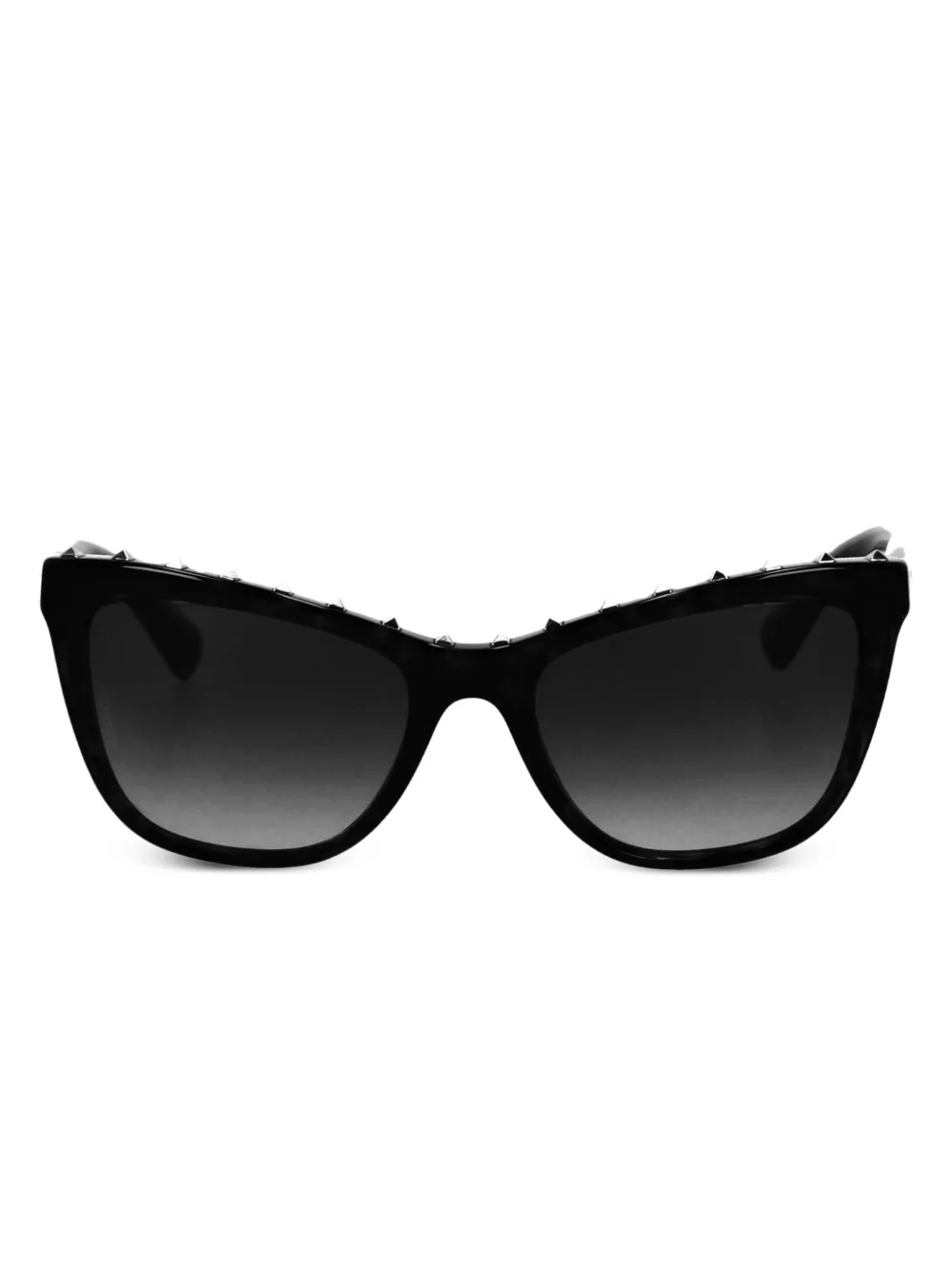 VALENTINO GARAVANI EYEWEAR studded cat-eye sunglasses - Schwarz