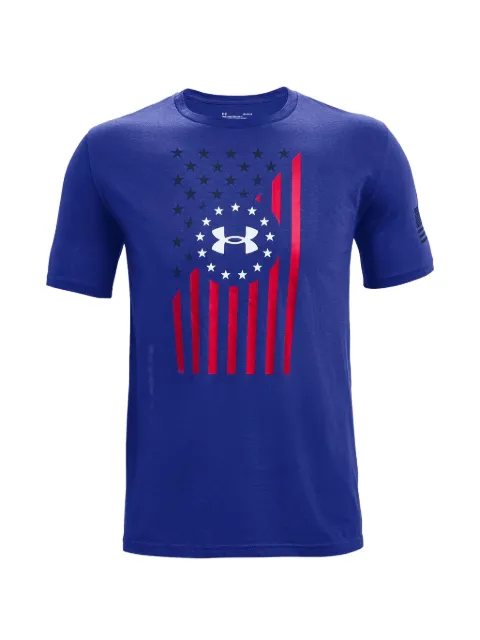 Under Armour playera Freedom Chest Flag