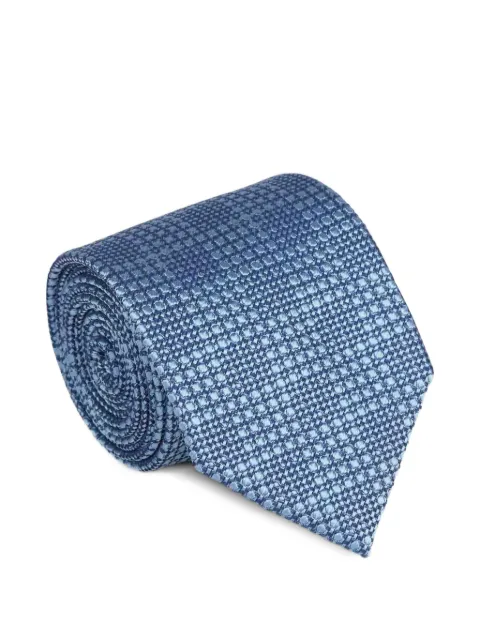 Brioni textured silk tie
