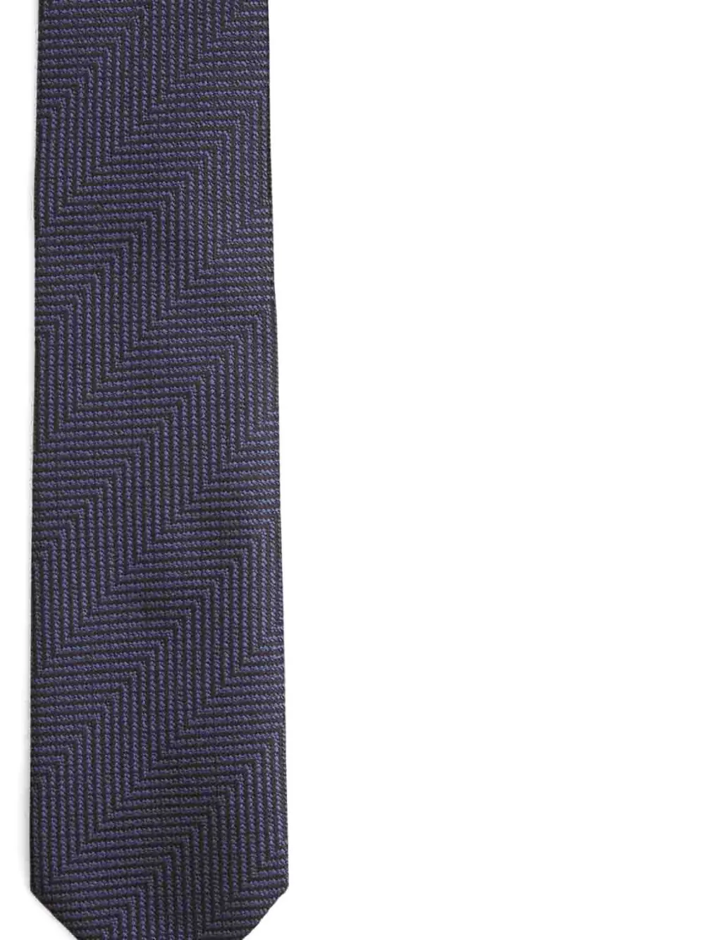 TOM FORD textured tie - Blauw