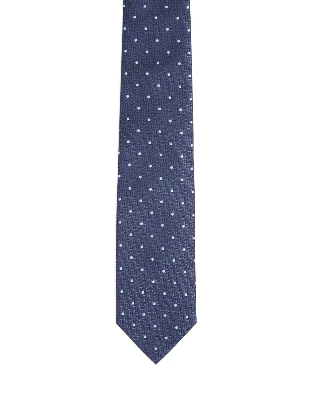 Brioni polka-dot tie - Blauw