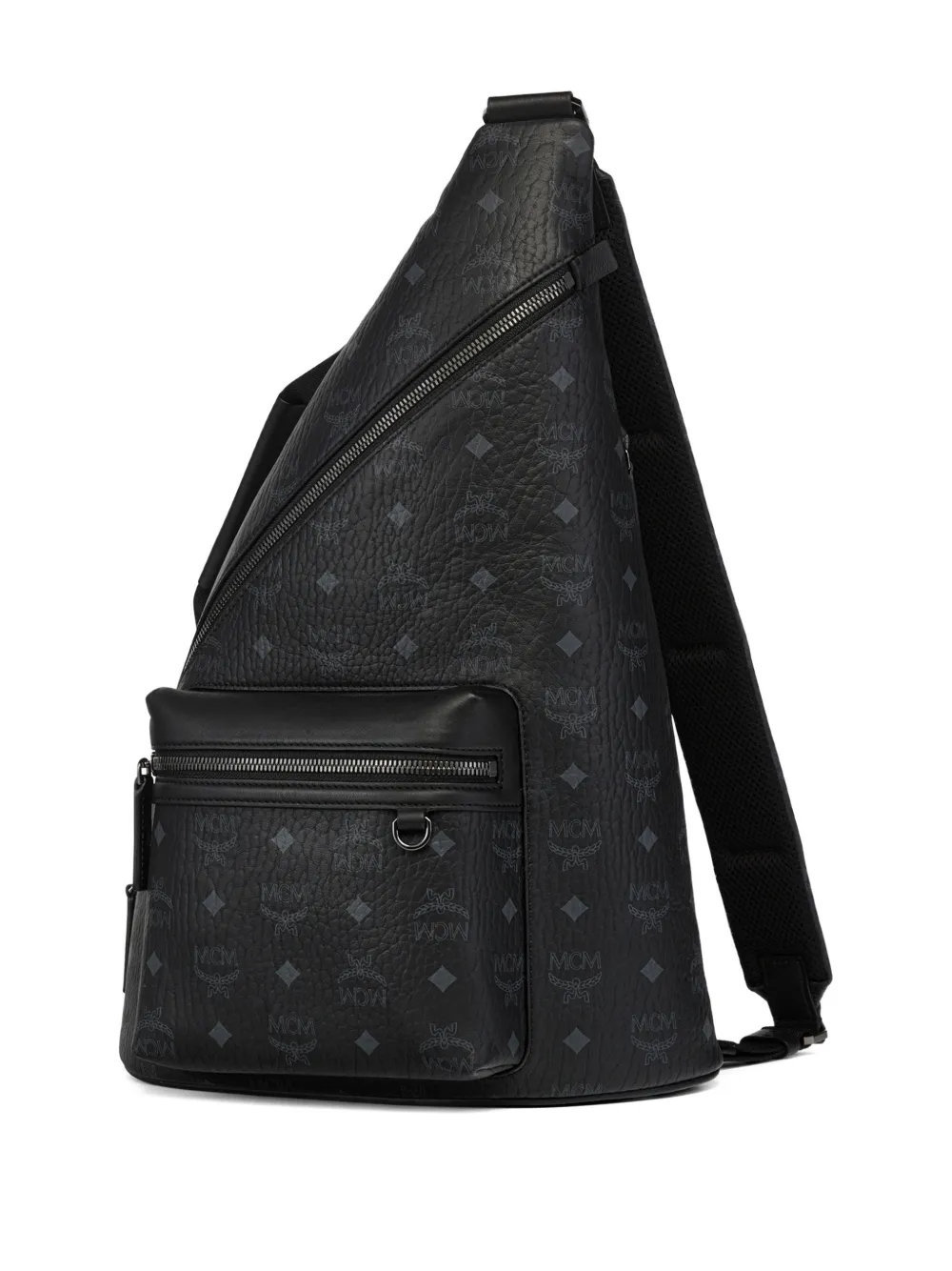 MCM Slingback met verstelbaar bandje Zwart