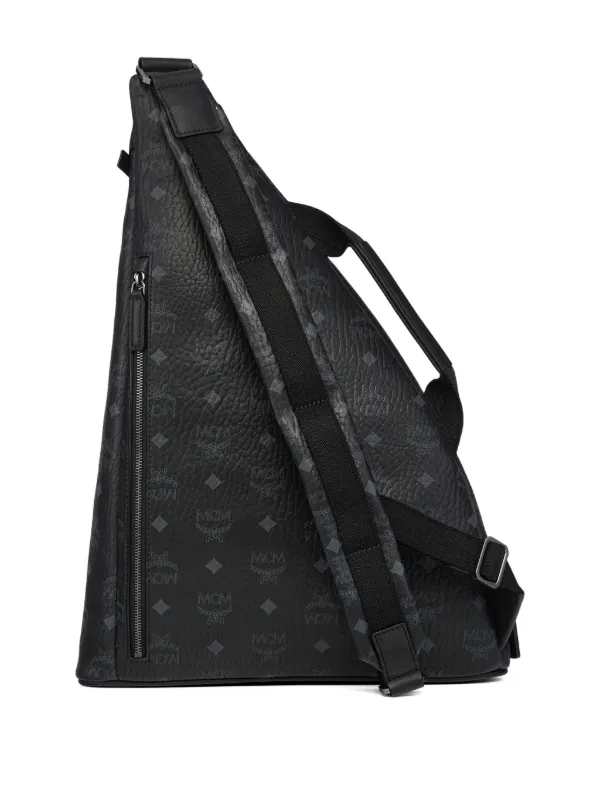 MCM ストラップ スリングバック | ブラック | FARFETCH JP
