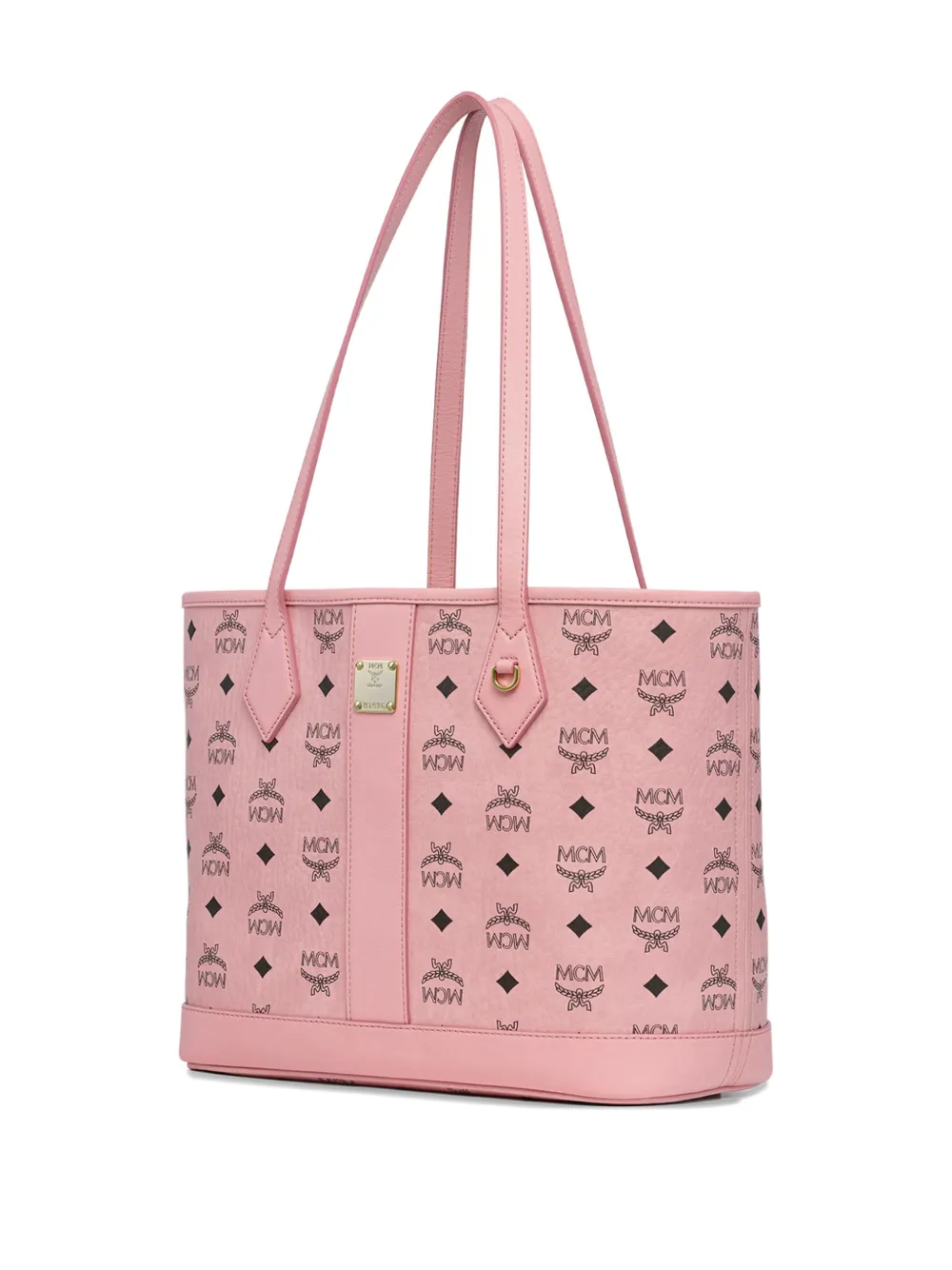 MCM New Liz kleine shopper Roze