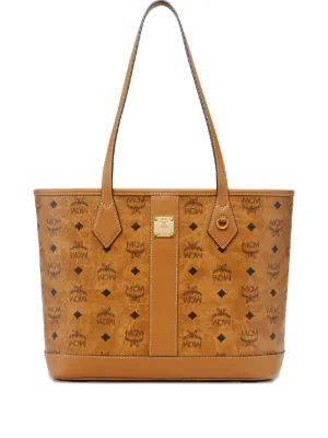 MCM Medium Liz Reversible Tote Bag | Brown | FARFETCH IN