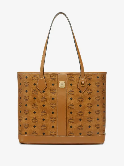 MCM Bolsa tote com logo