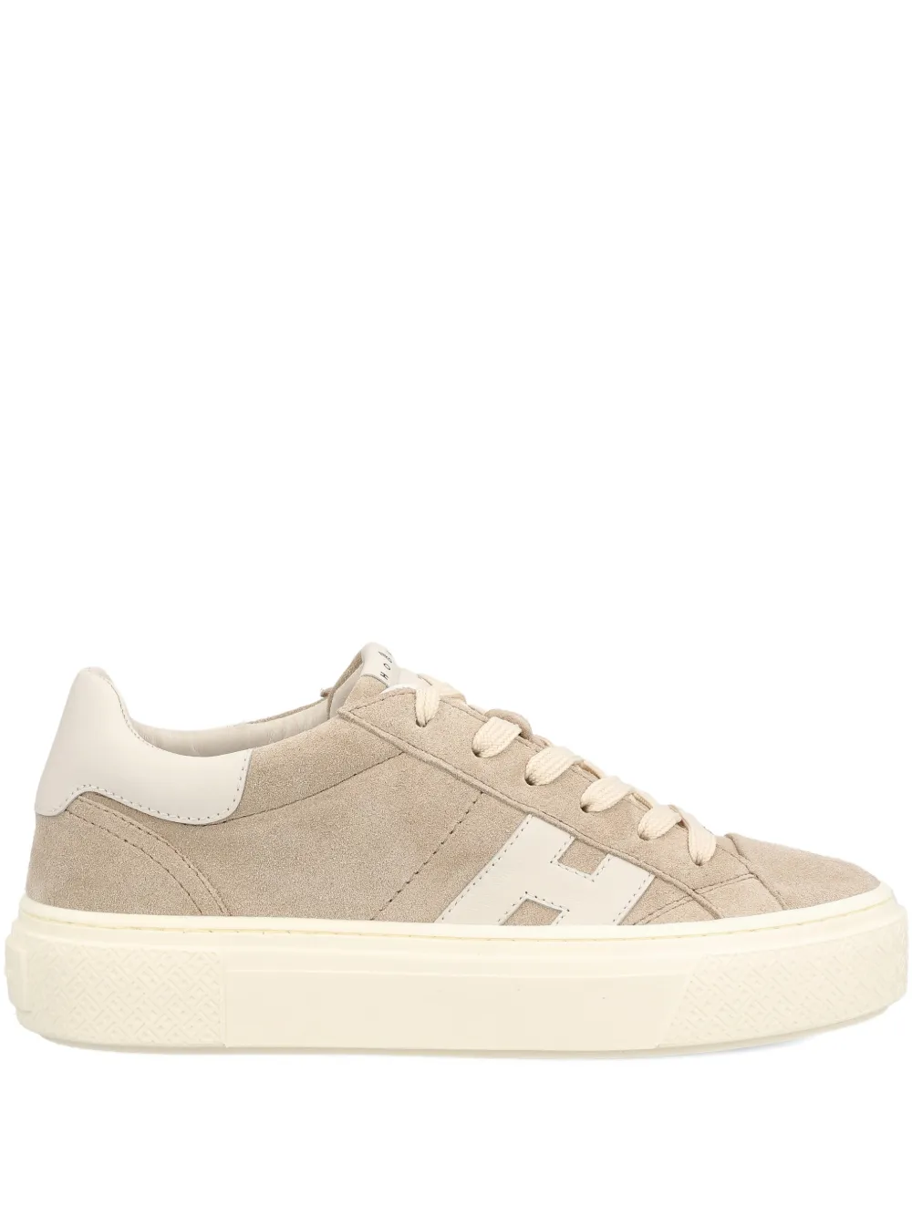 Hogan Crosswind suede sneakers - Toni neutri