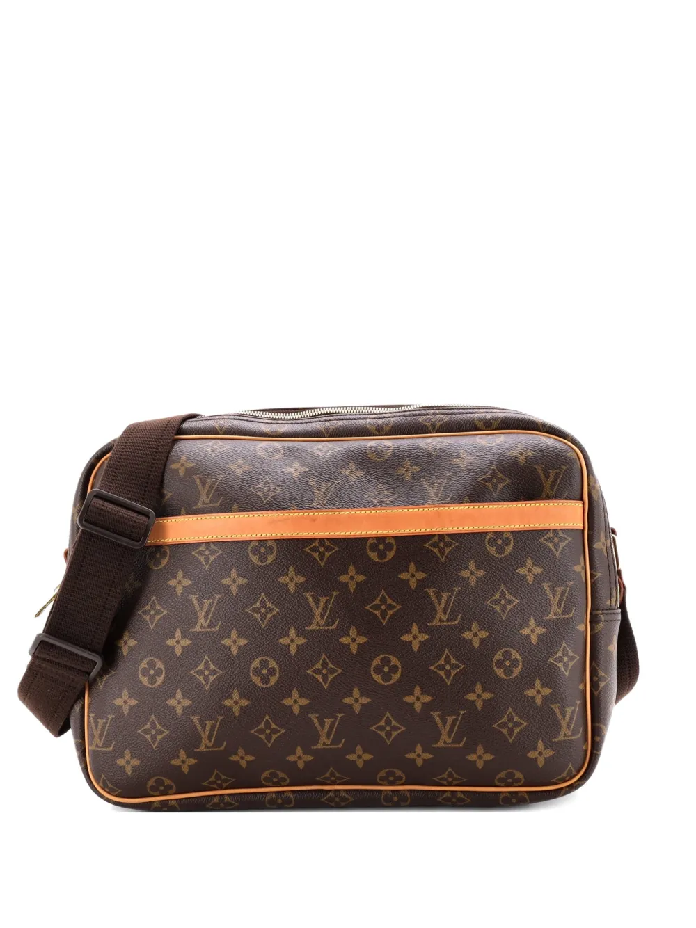 Louis Vuitton Pre-Owned Reporter Bag Monogram Canvas GM crossbody bag - Brown