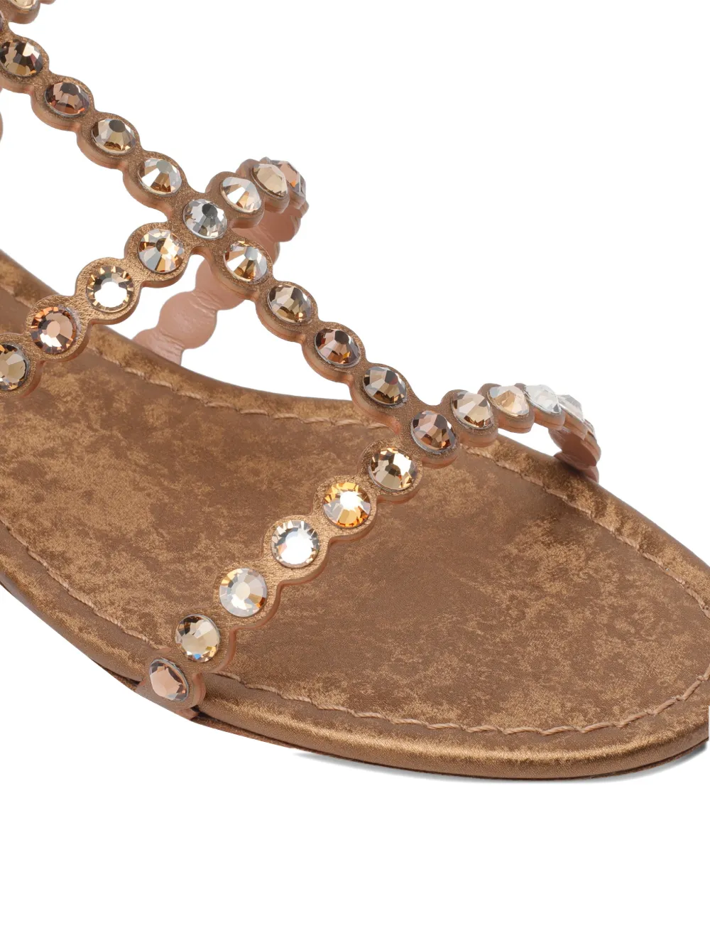 Aquazzura Tequila studded sandals Bruin
