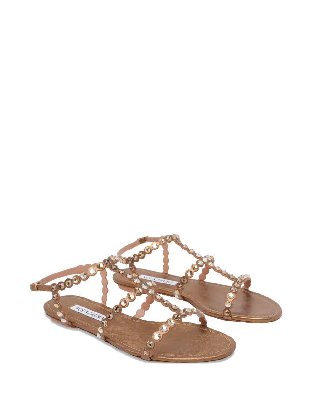 Aquazzura Tequila studded sandals Bruin
