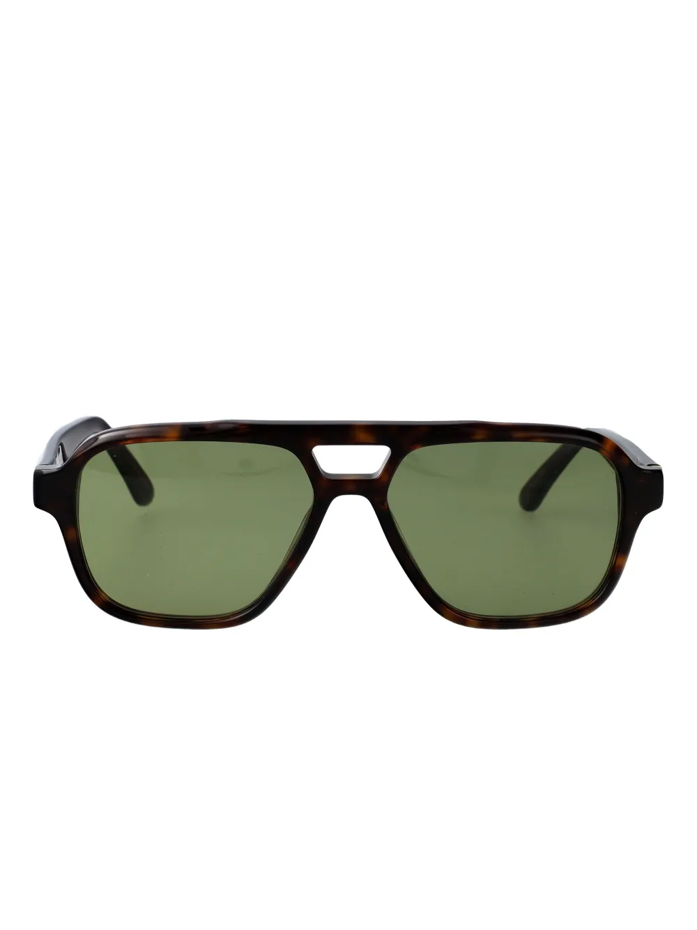 Retrosuperfuture Maneval browline sunglasses | Brown | Image 1