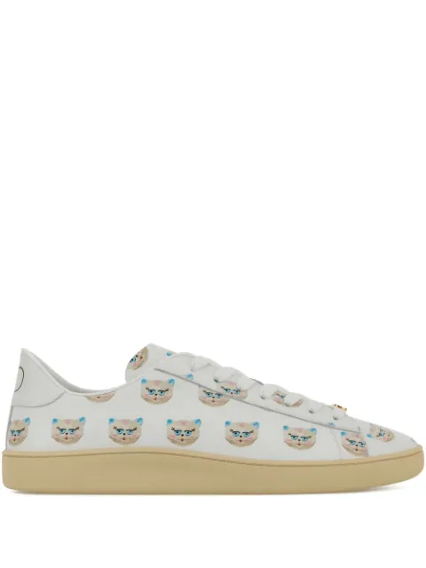 Valentino Garavani Royco printed leather sneakers