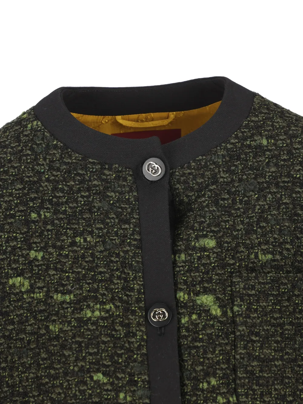 Gucci Bouclé jack Groen