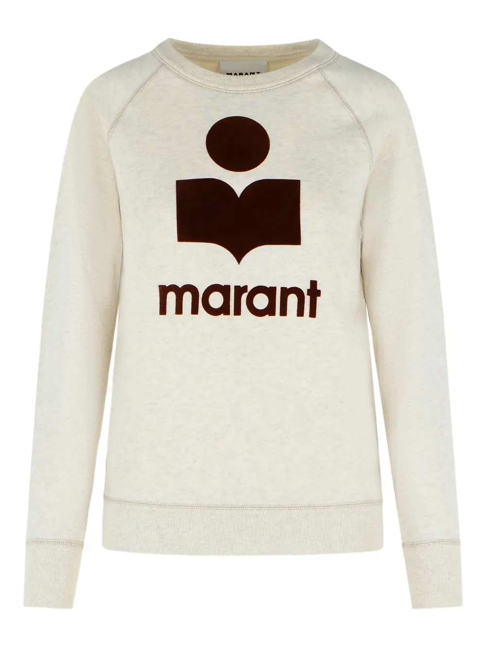 ISABEL MARANT Millyny logo sweatshirt - Toni neutri