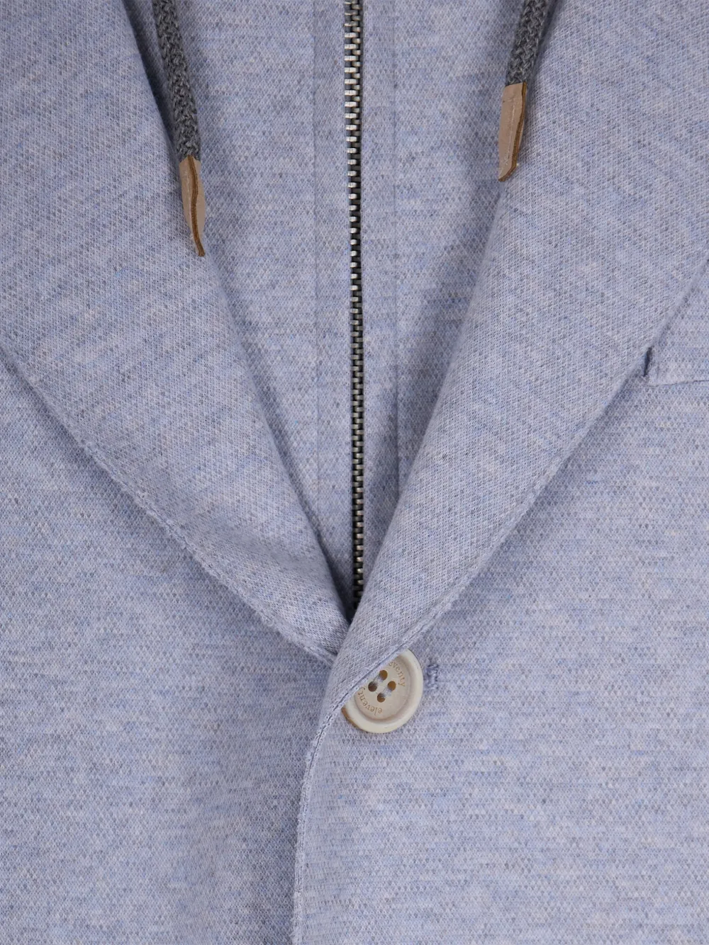 Eleventy Jack met capuchon Blauw