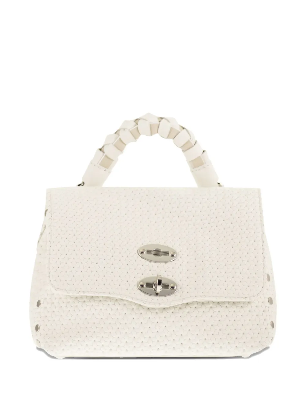 Zanellato baby Postina® Venissa textured tote bag - Bianco
