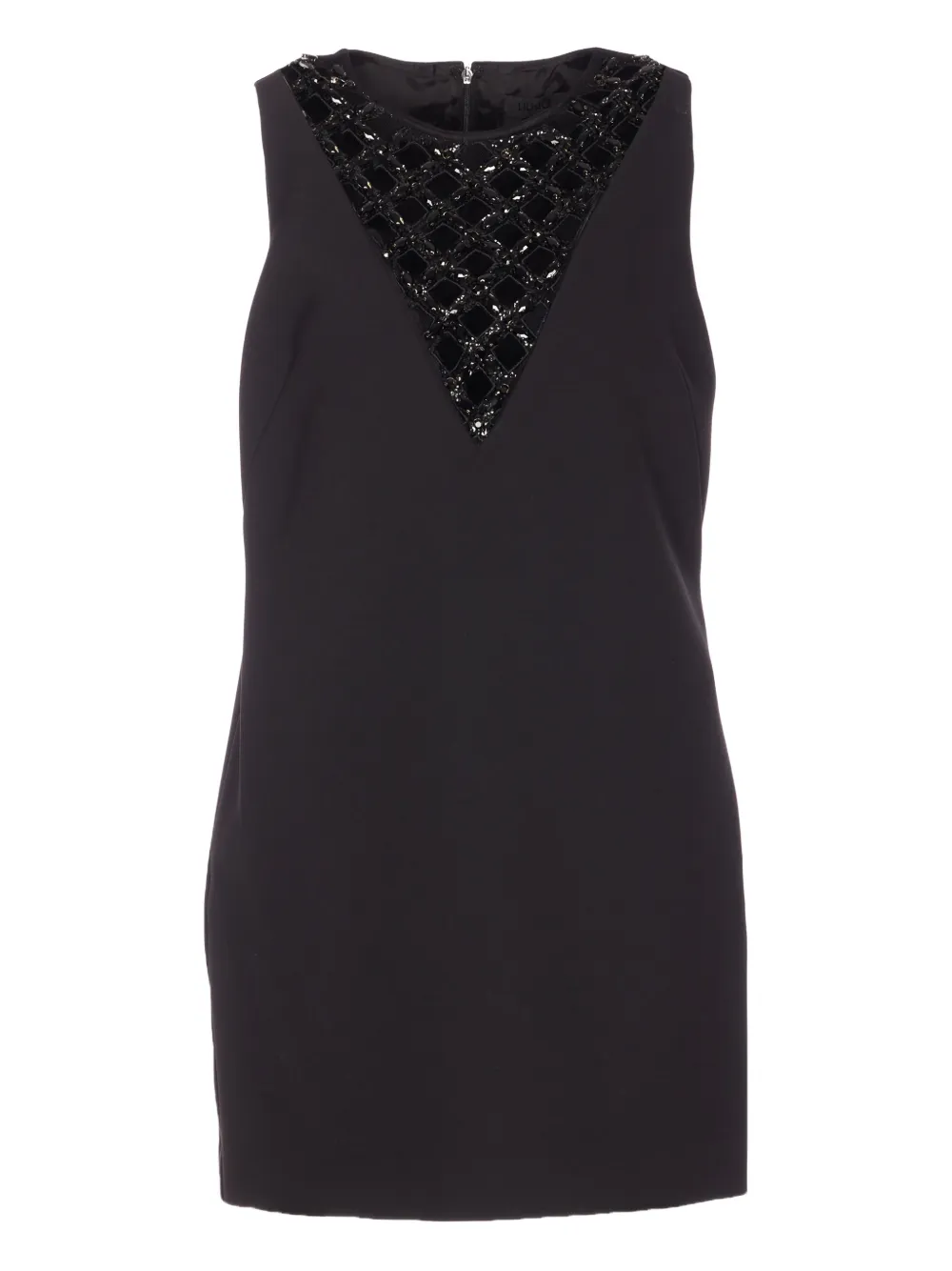 LIU JO embellished sleeveless dress - Nero
