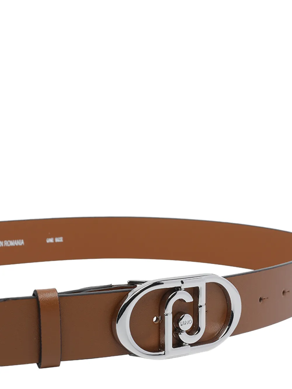 LIU JO logo-detail buckle belt - Bruin