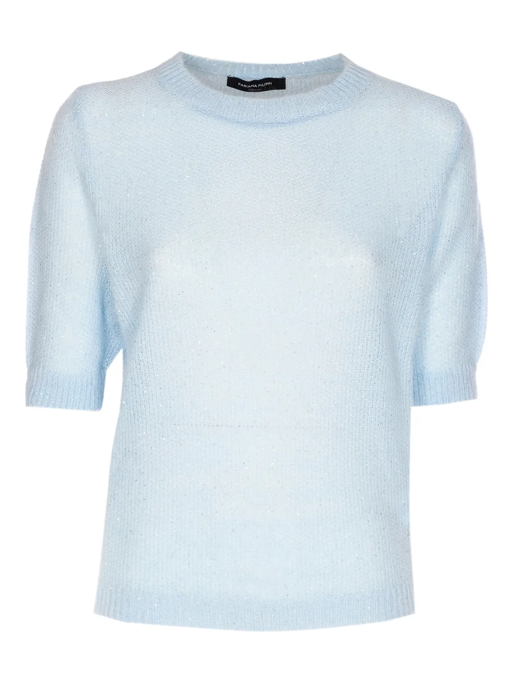 Fabiana Filippi crew-neck T-shirt - Blu