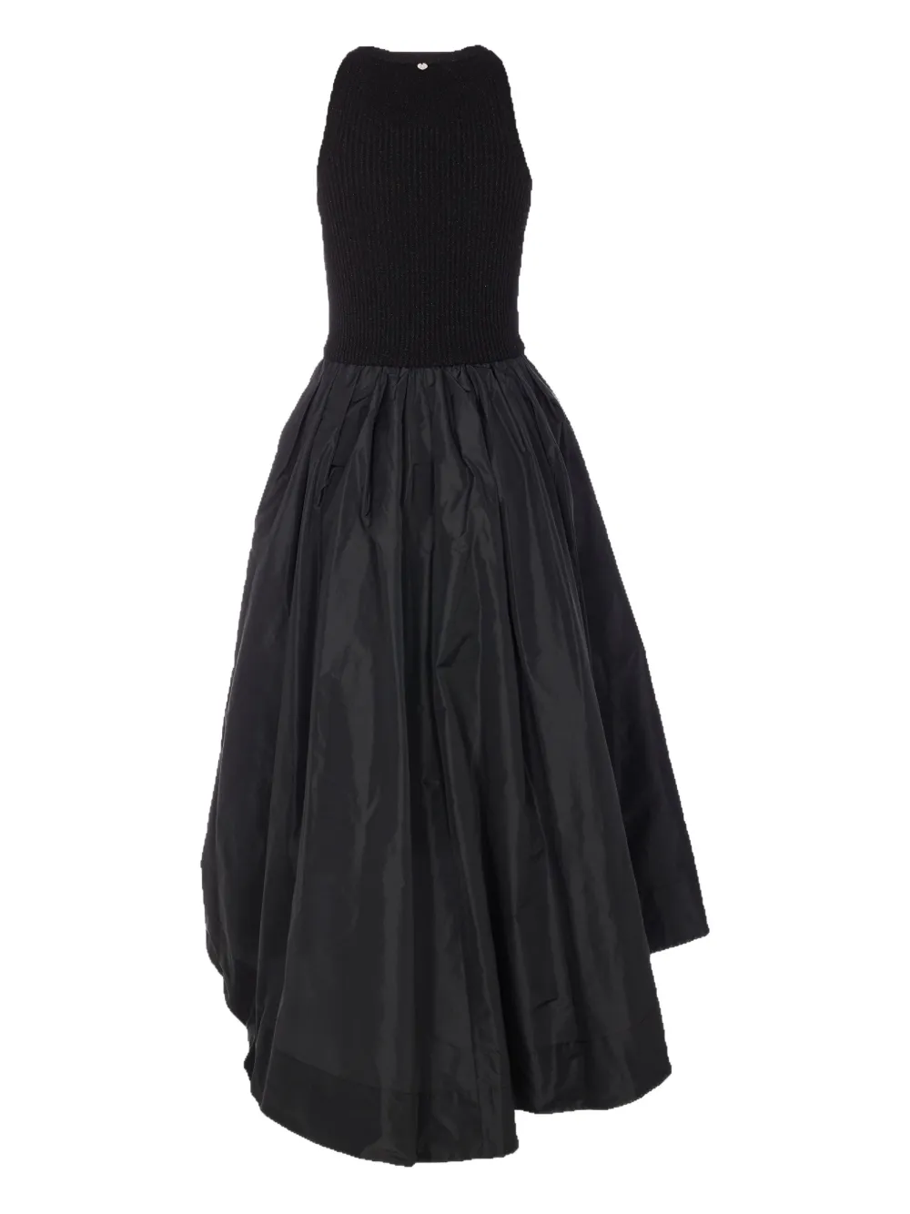 LIU JO asymmetrical dress - Zwart