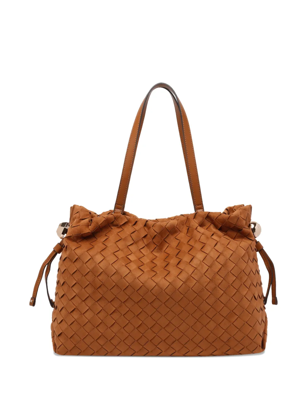 LIU JO woven sequoia tote bag - Bruin