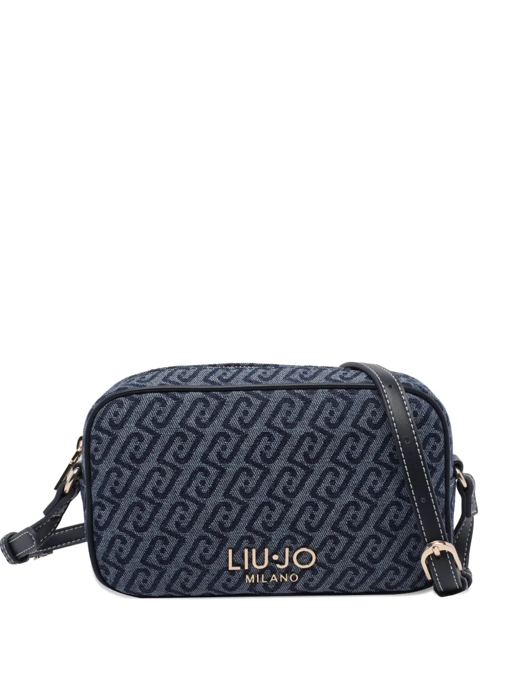 LIU JO Borsa a tracolla con logo - Blu