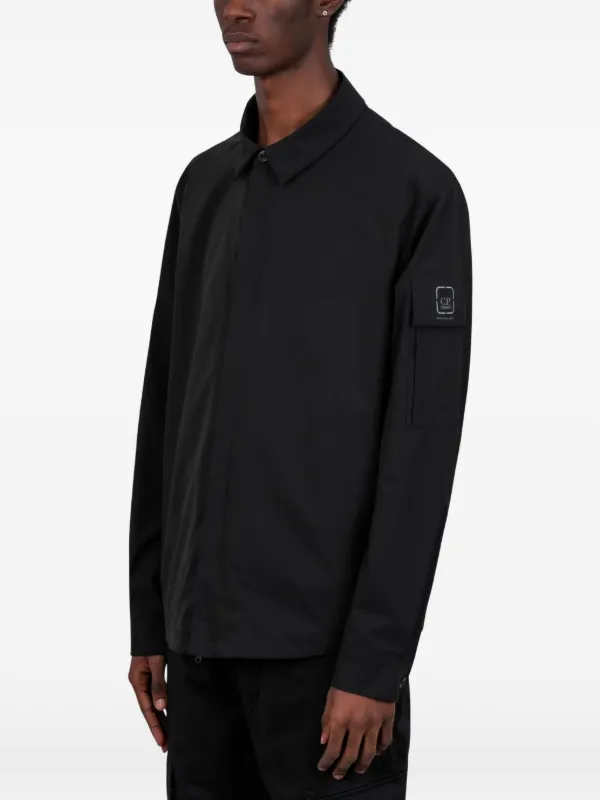 C.P. Company Metropolis ジップアップシャツ | ブラック | FARFETCH JP