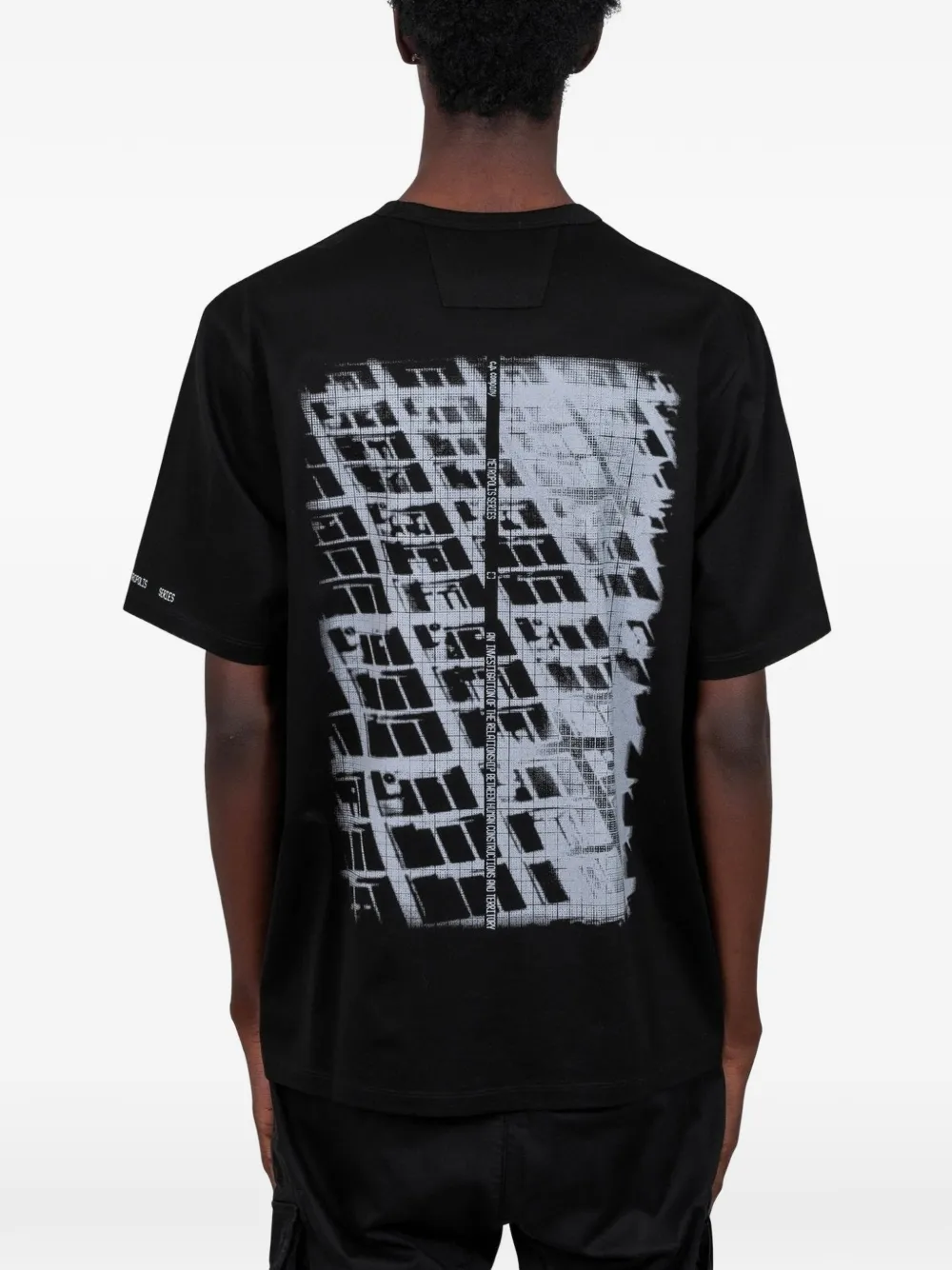 C.P. Company T-shirt met logo Zwart