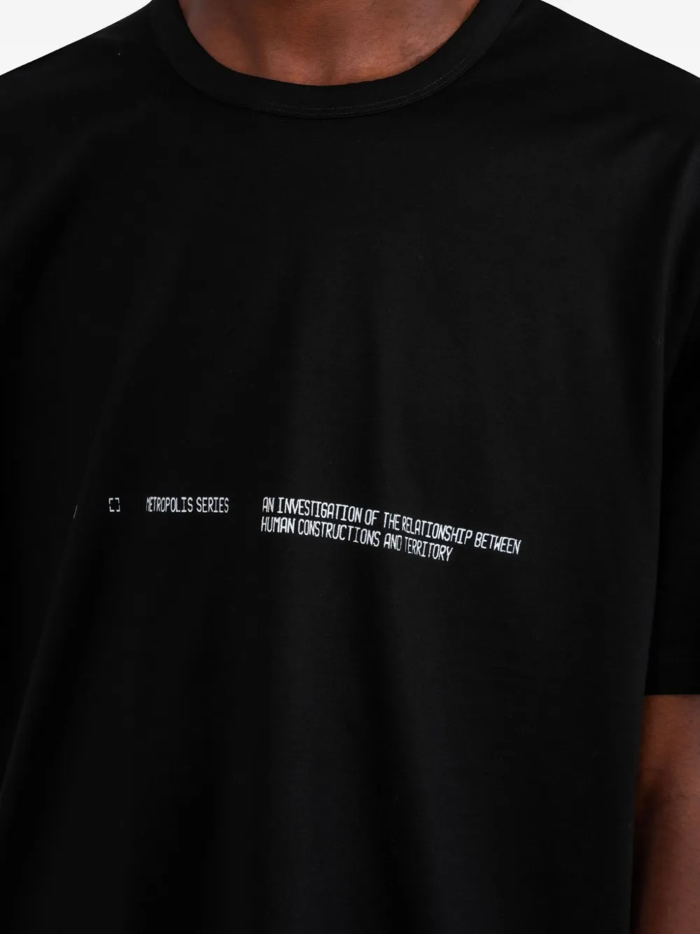 C.P. Company T-shirt met logo Zwart