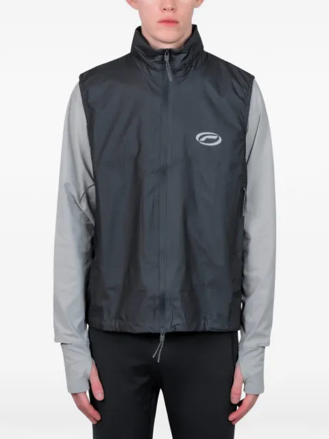 Optimistic runners zip gilets